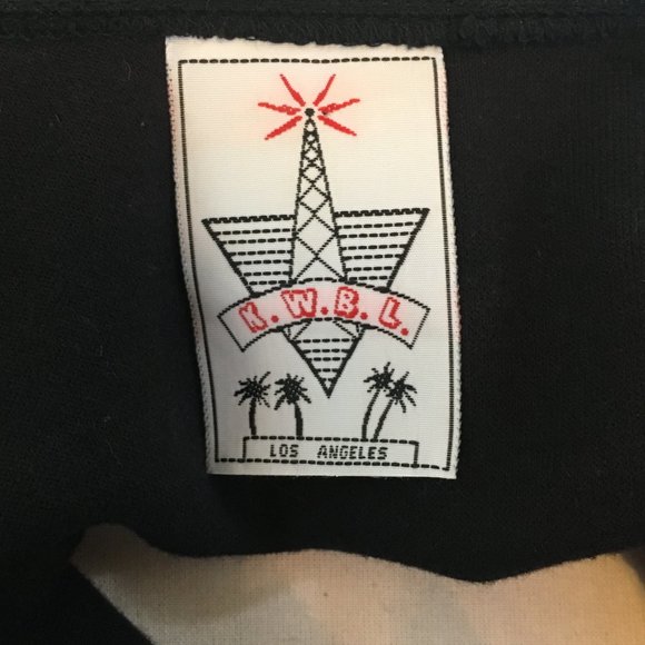 KWBL Los Angeles Vintage Zip Up Black Gold Vest Stars, Sun, Hearts L - Picture 7 of 8